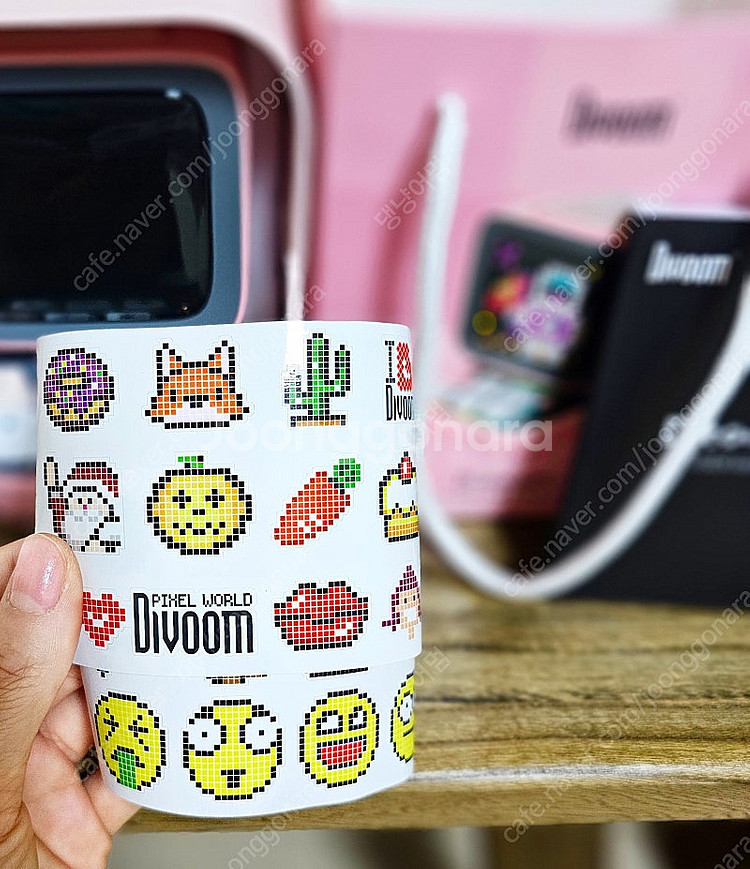 [Divoom ditoo] 디붐디투프로 핑크컬러 스피커...--7