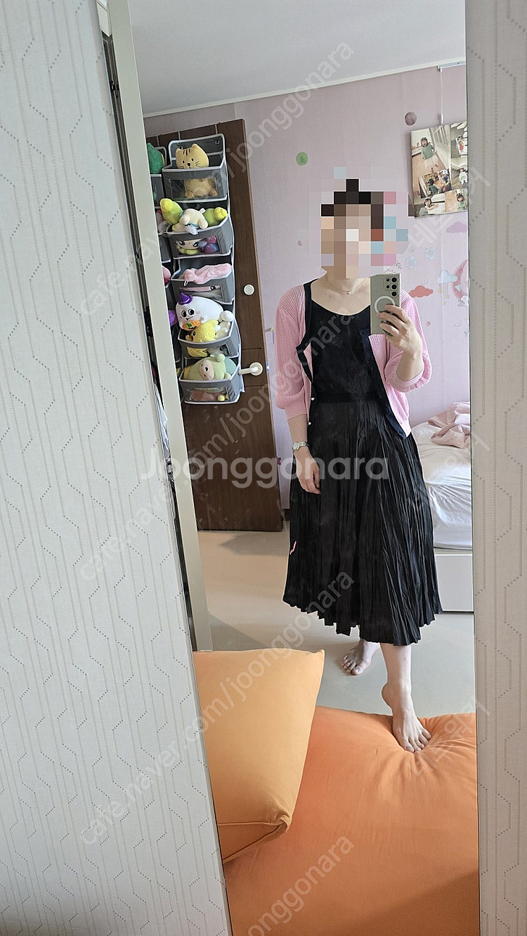 랑방 크링클스커트55--0