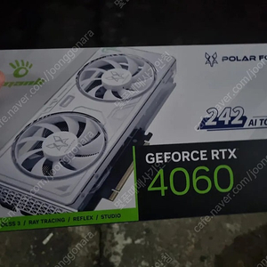 만리 rtx 4060 화이트 그래픽카드