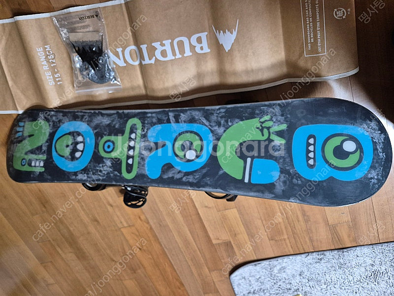 125 스노우보드 데크&바인딩과 150 점프수트보드복 팝니다--4