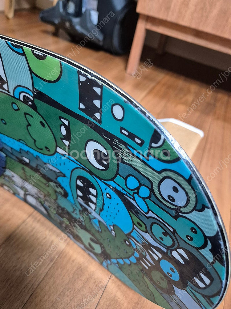 125 스노우보드 데크&바인딩과 150 점프수트보드복 팝니다--5