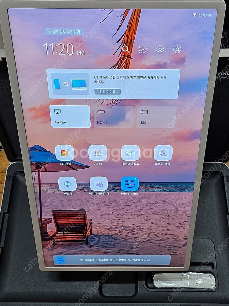 LG 스탠바이미 고 A급 무선 충전식--3