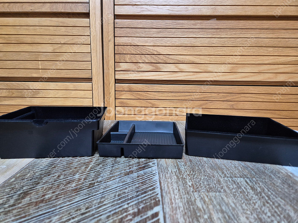 테슬라 모델3 하이랜드 모니터 수납 거치대 서랍, 팔걸...--3
