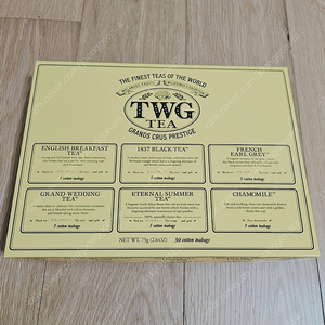 TWG tea 그랜드 티 테이스터 콜렉션 25개 팝니다.