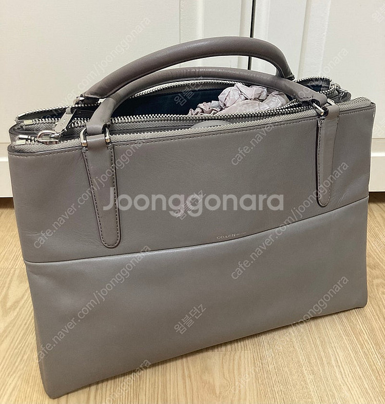 코치(Coach) 최고급라인 김희애 버로우백 웜그레이/...--2