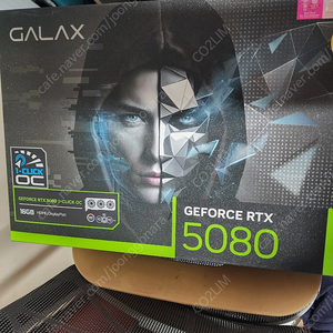 GALAX] 갤럭시 GALAZ GeForce RTX 5080 OC @단순계봉후 1시간 사용 (직거래 )