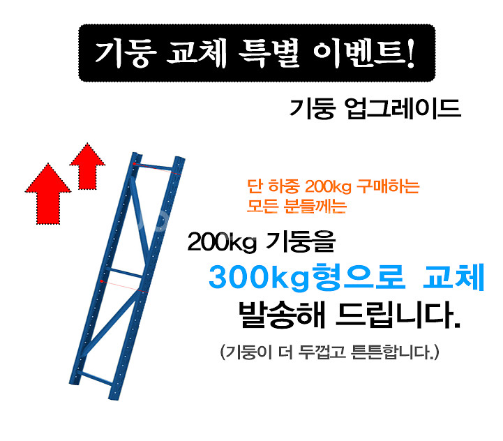 [판매] 경량랙 중량랙 슈퍼랙 철제선반 창고선반 물류선...--5
