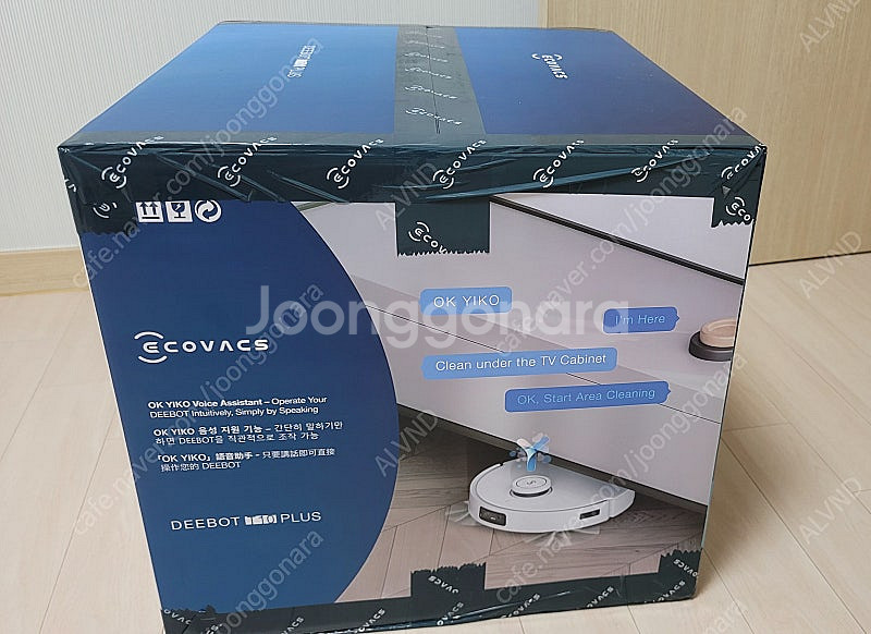 에코백스 디봇 T10 플러스 로봇청소기 미개봉 새상품 ...--0