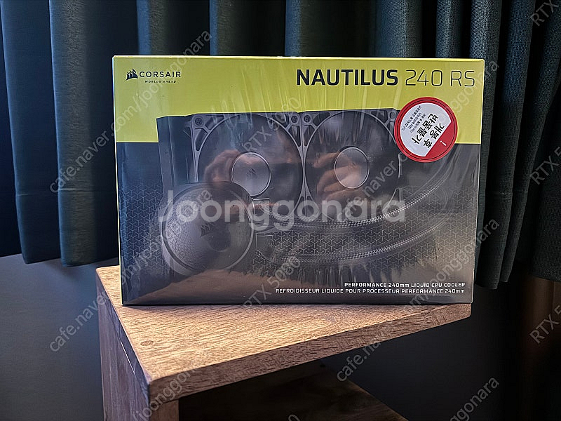 국내정발) 커세어 수냉 미개봉 nautilus 240--0