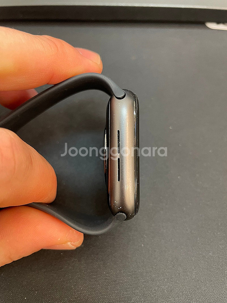 애플워치SE 44mm 그레이 상태좋은중고 10만팝니다.--4