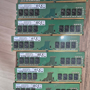 삼성 DDR4 8G 램 7장 일괄판매