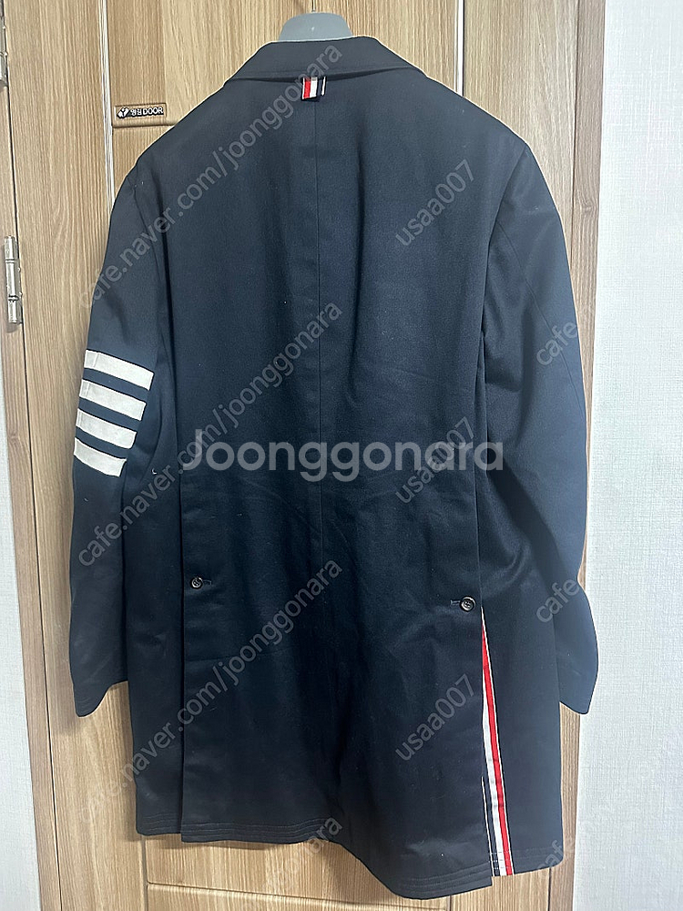 톰브라운 명품 체스터필드 4바 명품 코트--1