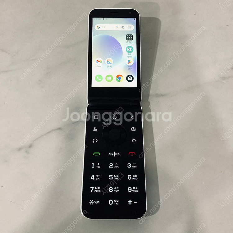 스타일폴더(M120) 화이트 32기가 액정깨끗! 5만원...--4