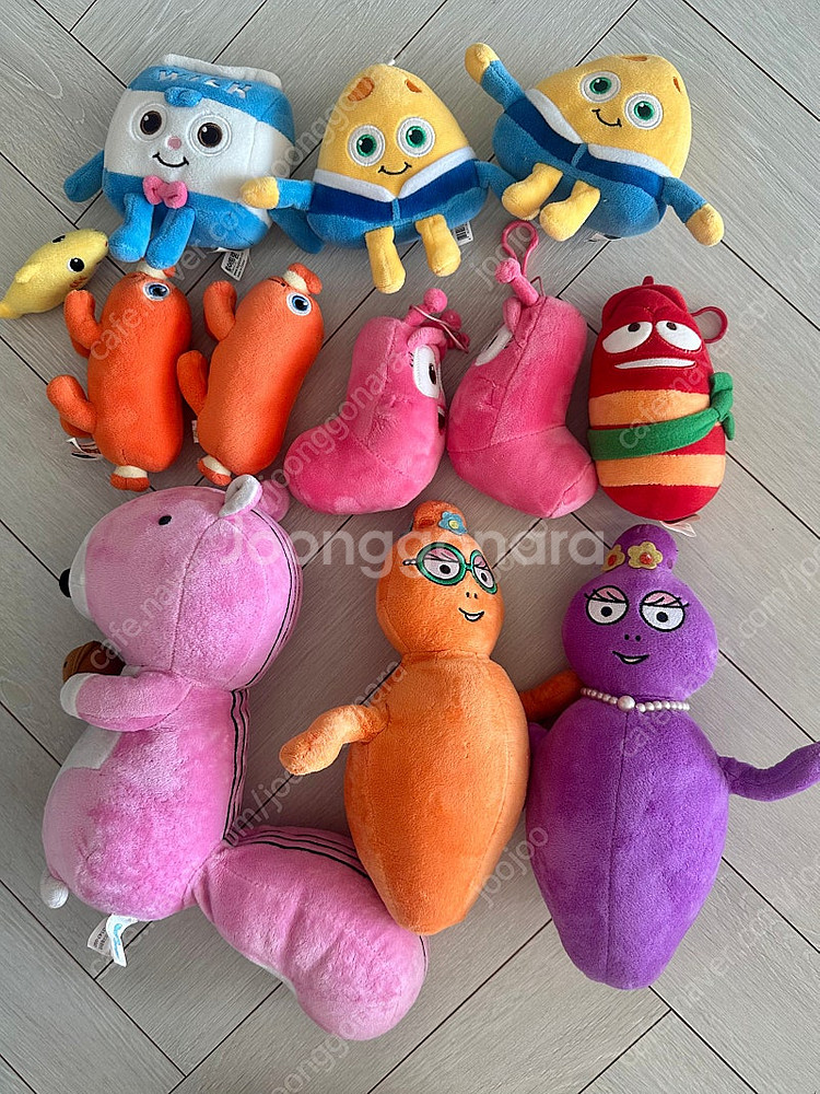 브레드이발소,라바,아기상어,바바파파,포로리 총12개 일괄--0