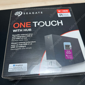 씨게이트 One Touch HUB 외장하드8tb 새제품