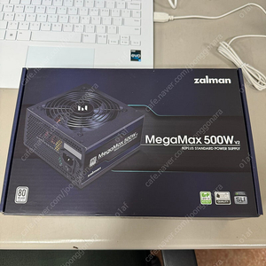 [미개봉] [잘만] MegaMax 500W 80PLUS STANDARD 5개 판매