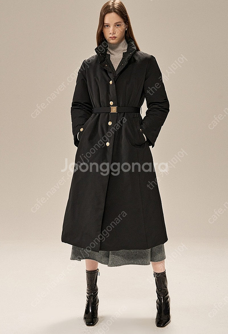 23 오브제 하이넥 구스 다운 점퍼(완판/새상품)--0