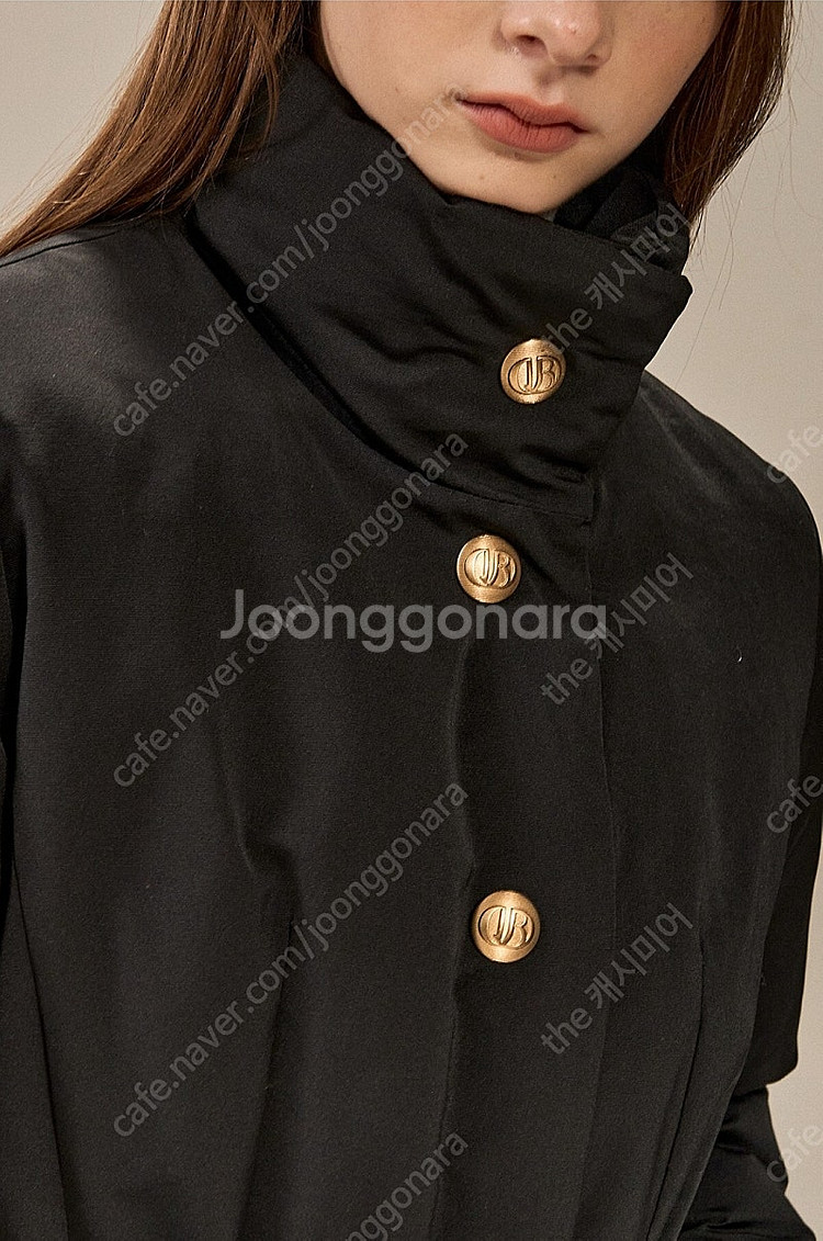 23 오브제 하이넥 구스 다운 점퍼(완판/새상품)--2