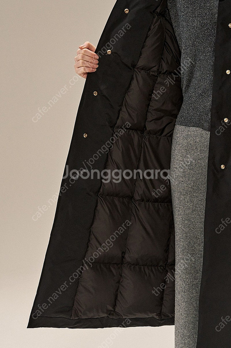 23 오브제 하이넥 구스 다운 점퍼(완판/새상품)--5