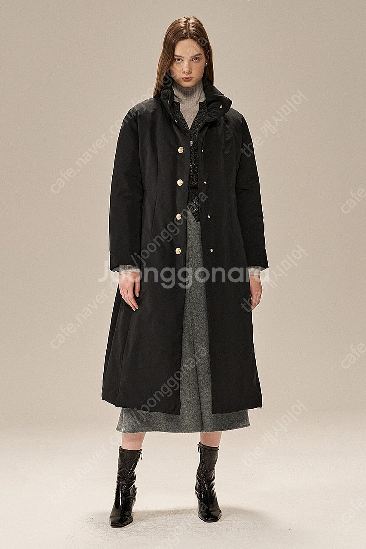 23 오브제 하이넥 구스 다운 점퍼(완판/새상품)--6