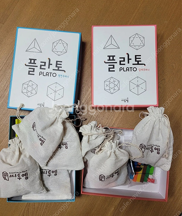 플라토 입체,평면주머니,큐보이드,코딩교구--3