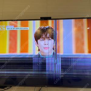 LG 75인치 75UN7850KNA 패널파손 부품용 판매 15만