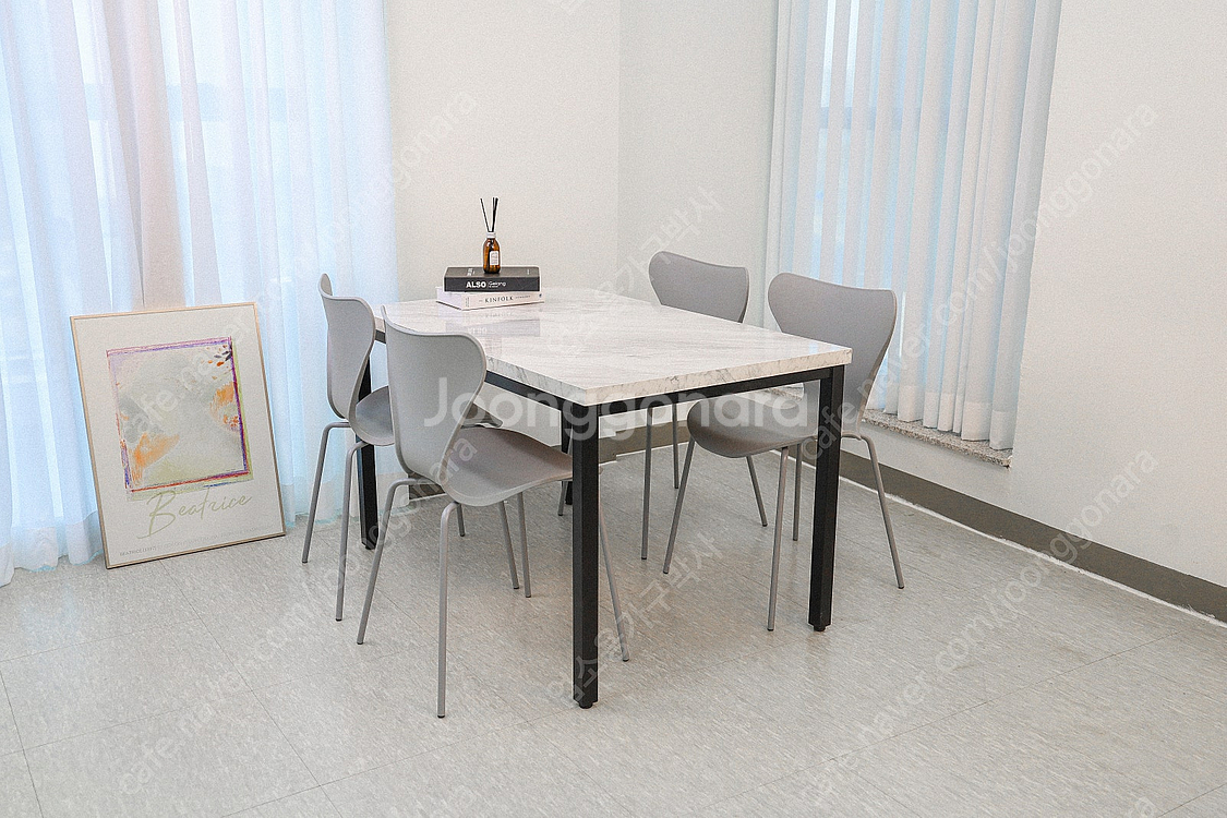 업소용 식탁 의자 테이블 함바 구내식당 한식 마라탕 디저트--1