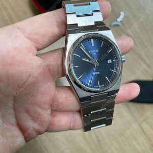 TISSOT 티쏘 PRX 쿼츠 40mm 청판 남성용