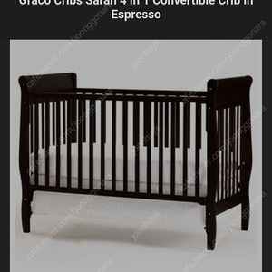 아기침대 Graco Cribs Sarah + 매트리스 Sealy Perfect Rest Matt. 판매합니다.