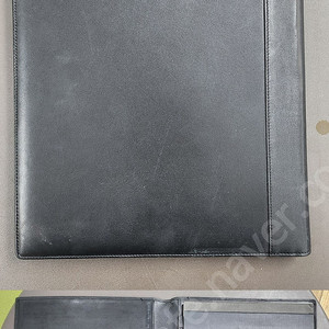 투미 가죽 노트패드 / 레터패드 TUMI Black Nassau Letter Pad / Note Pad