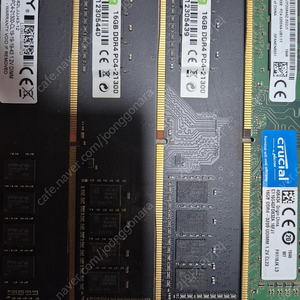 DDR4 16G 램 4장 판매합니다.