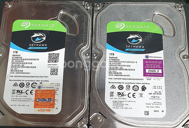 하드 3TB, 2TB, 1TB 등 각각 팝니다 3.5인...--4