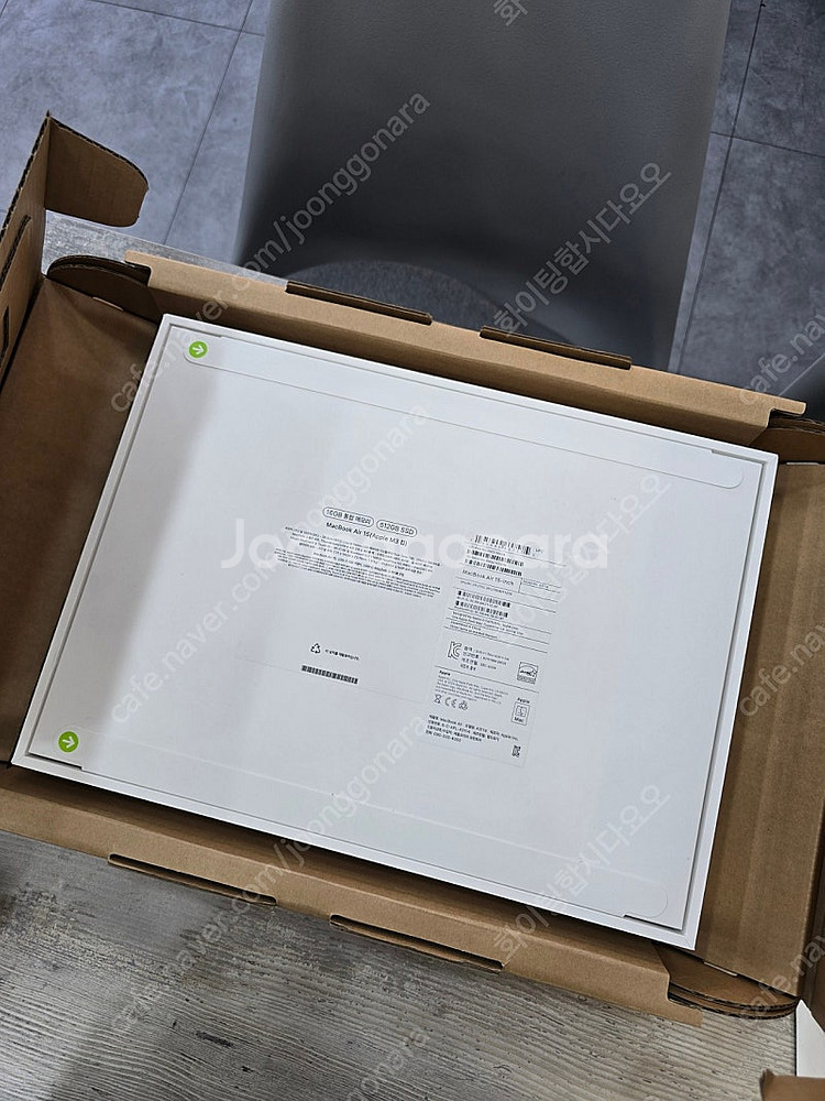 2024 맥북에어 15 M3 스그 16GB 512G(미...--1