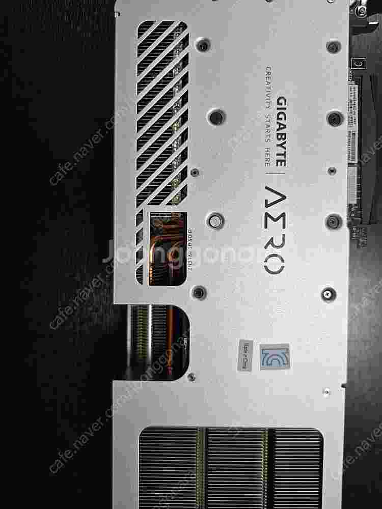기가바이트 rtx4080super 에어로 그래픽카드 판...--4