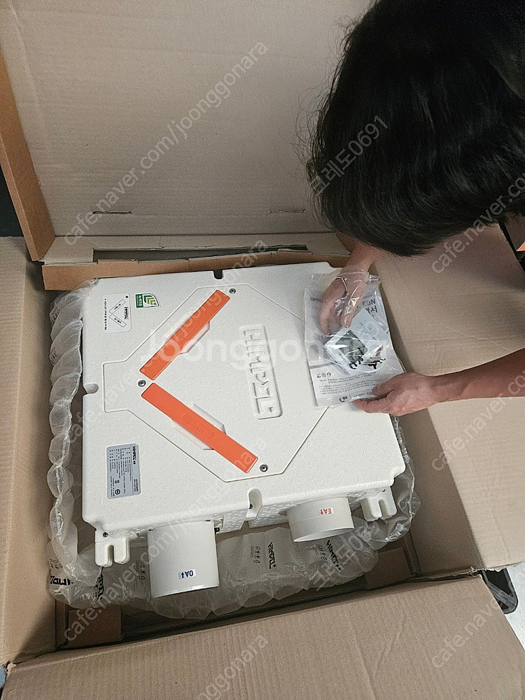 [바움]힘펠 환기장치 전열교환기 단순교체용 150IBS...--0