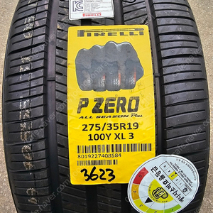 피렐리 P ZERO AS Plus 275/35R19 100y 신품 타이어 판매합니다.