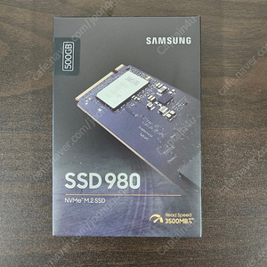 [미개봉] 삼성 980 500G SSD 판매합니다.