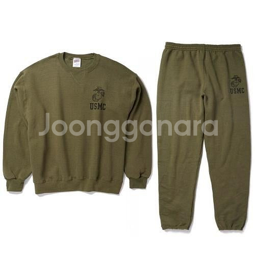 새제품 미군 미해병 스웻셔츠 USMC 데드스탁--0