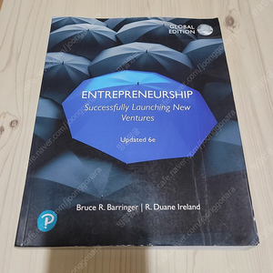 [대학원서] Entrepreneurship: Successfully Launching New Ventures (Updated 6E)