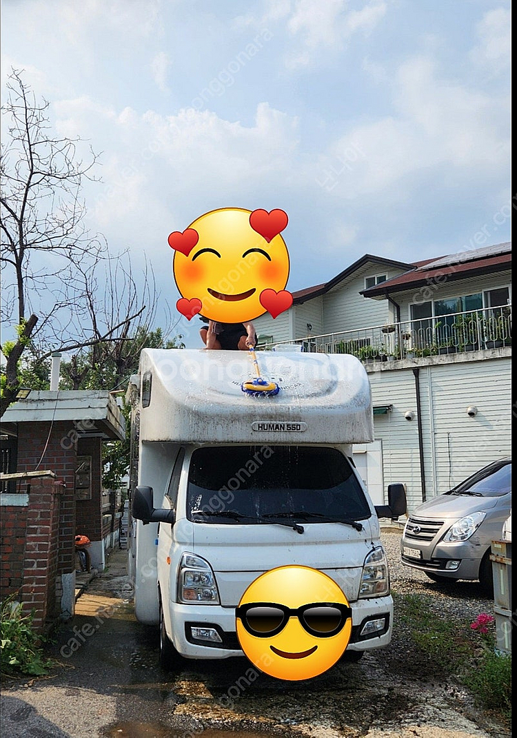 휴먼550 상태좋은 캠핑카 팝니다--3