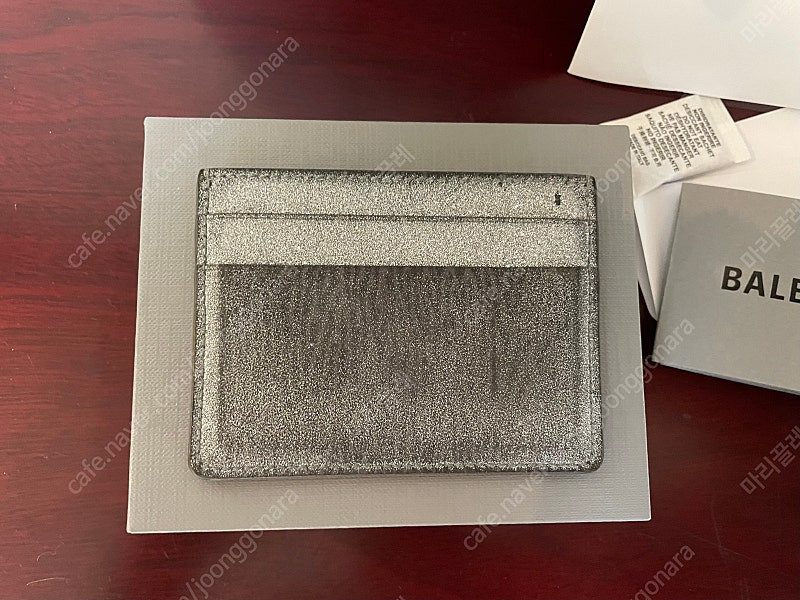 발렌시아가 글리터 카드지갑 (정품)--3