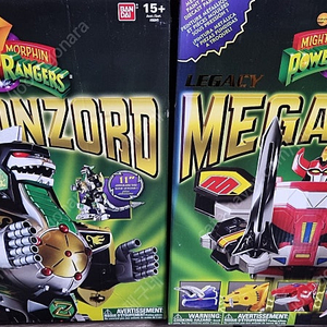 MIGHTY MORPHIN LEGACY MEGAZORD & DRAGONZOD