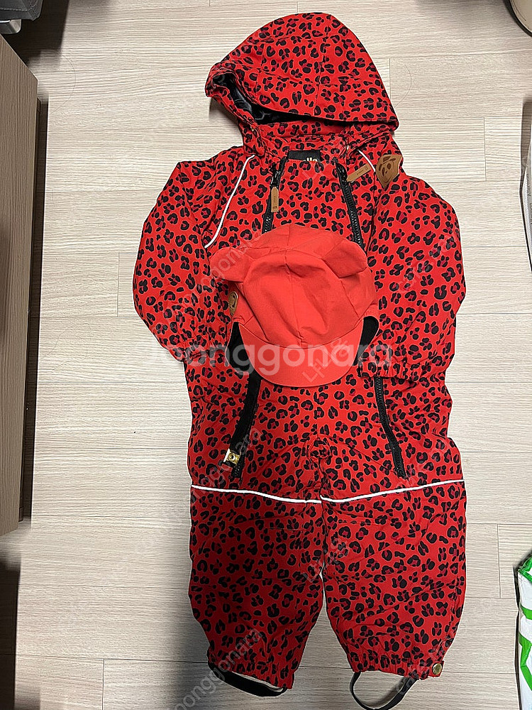 미니로디니 레드스팟오버롤--0