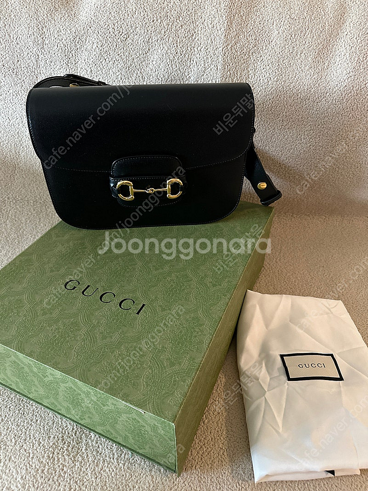 구찌 홀스빗 1955 레더 숄더백 크로스백--0