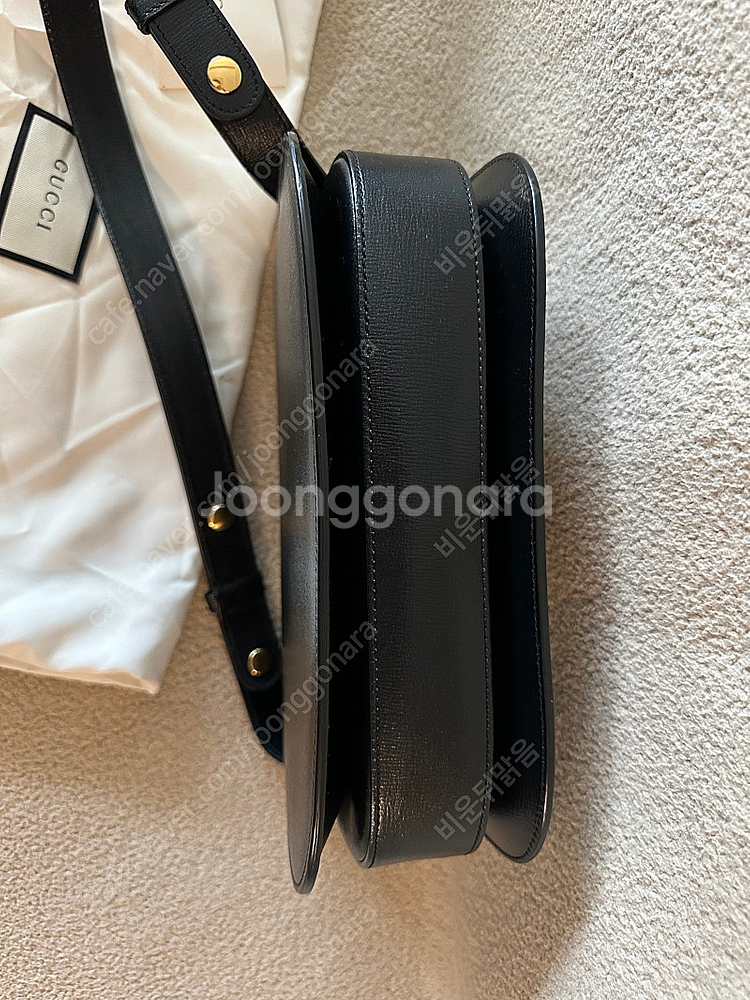 구찌 홀스빗 1955 레더 숄더백 크로스백--8