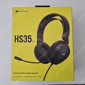 [헤드셋] (미개봉) CORSAIR HS35 v2 게이밍 헤드셋 팝니다