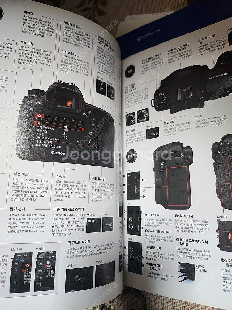 (택포)캐논 EOS 5D mark4 완벽가이드북--1