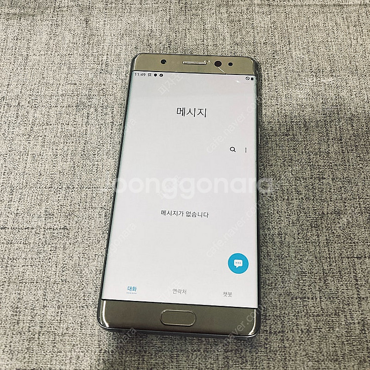 갤럭시 노트FE 골드 64G 무잔상 3만5천원 판매합니...--3