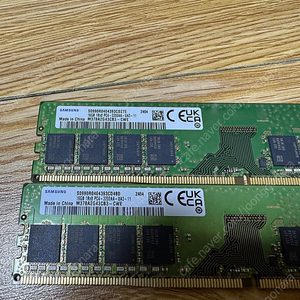 삼성 DDR4 16기가 2장(32기가) 택포 6만원