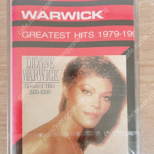 디온 워윅 Dionne Warwick - Greatest Hits 1979-1990 (미개봉 카세트 테이프)